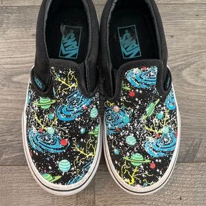 Kid’s Space Slip on Vans size 13c